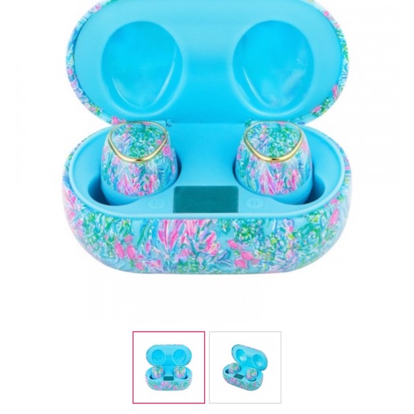 Lilly Pulitzer Other - NEW Lilly Pulitzer Wireless Earbuds Featured in Best Fishes! NWT!